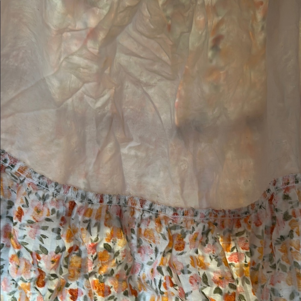 Floral Ruffle Mini Skirt - Picture 4 of 4
